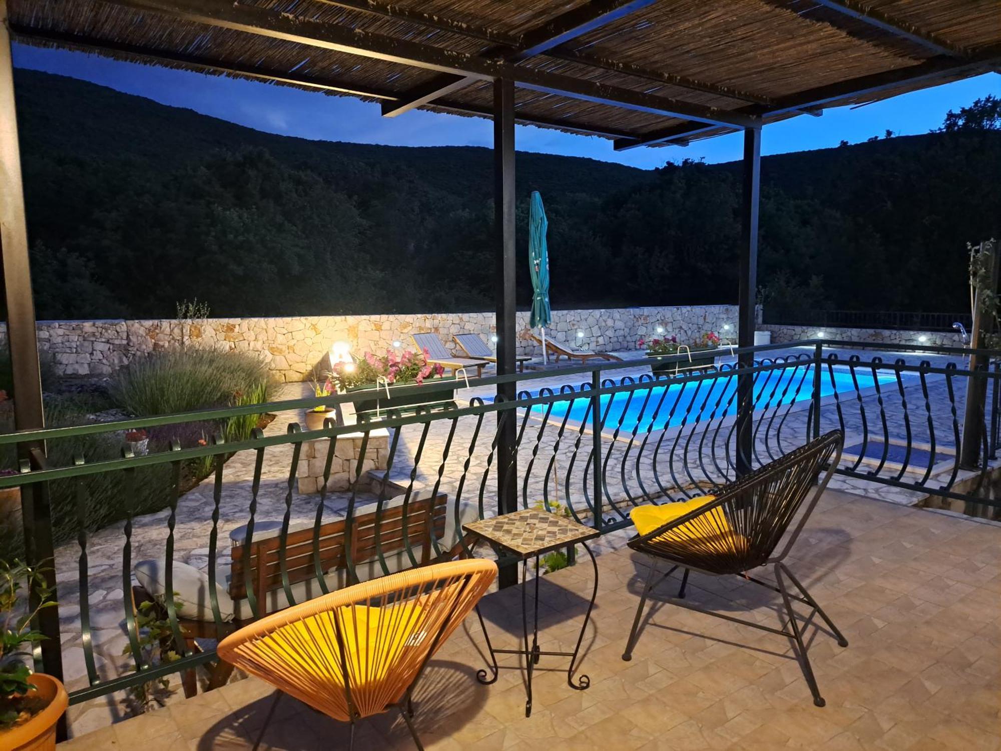 Relaxing Dalmatian House In Village Ljubitovica Exterior foto